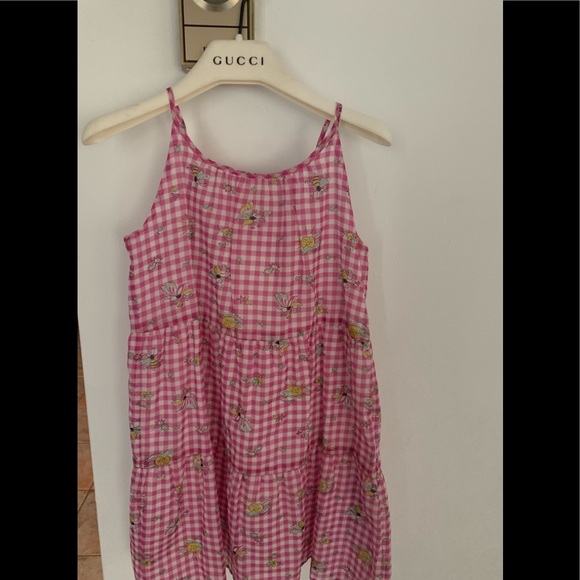 Gucci butterfly little girls summer dress New with Tags size 4 comes with hanger - Picture 3 of 12